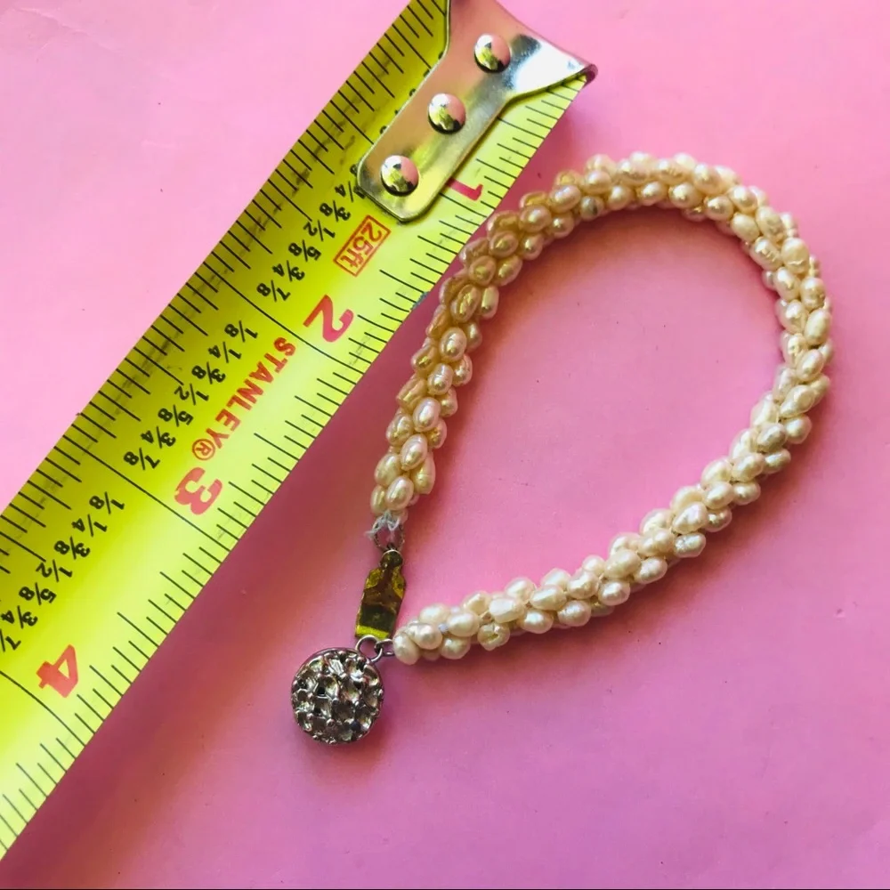 Vintage freshwater pearls bracelet